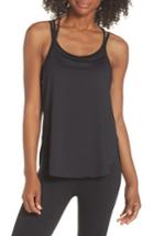 Women's Zella Fera Perforated Tank - Black