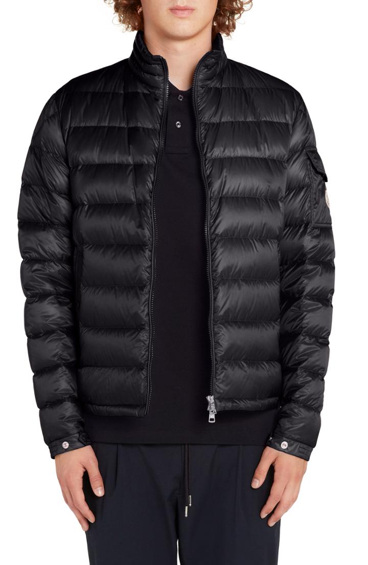 Men's Moncler Lambot Zip Up Jacket - Blue
