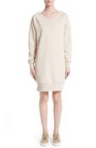 Women's Burberry Taro Sweatshirt Dress - Beige