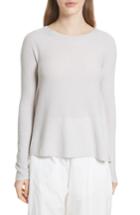 Women's Vince Ribbed Cashmere Sweater - Ivory