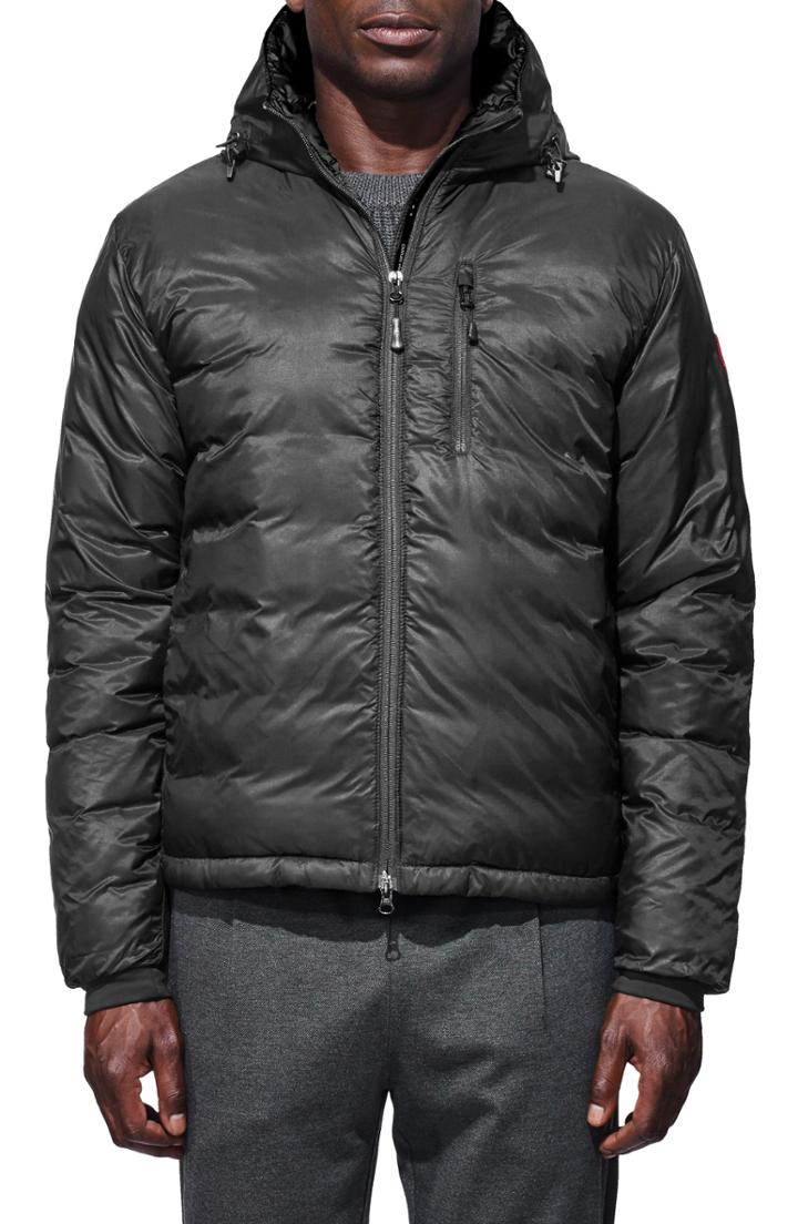 Men's Canada Goose 'lodge' Slim Fit Packable Jacket - Grey