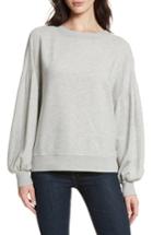 Women's Joie Isae Bishop Sleeve Sweatshirt - Grey