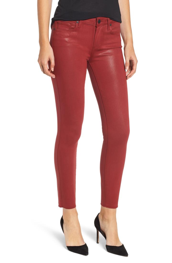Women's Paige Transcend - Verdugo High Waist Ankle Skinny Jeans