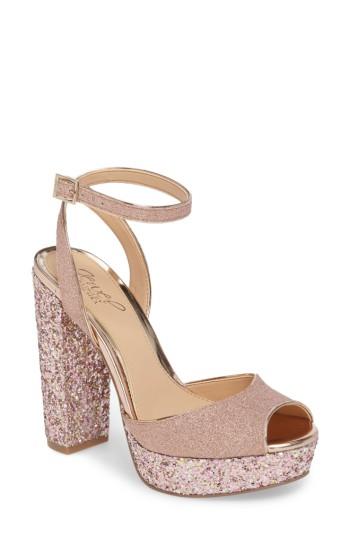 Women's Jewel Badgley Mischka Luke Platform Sandal