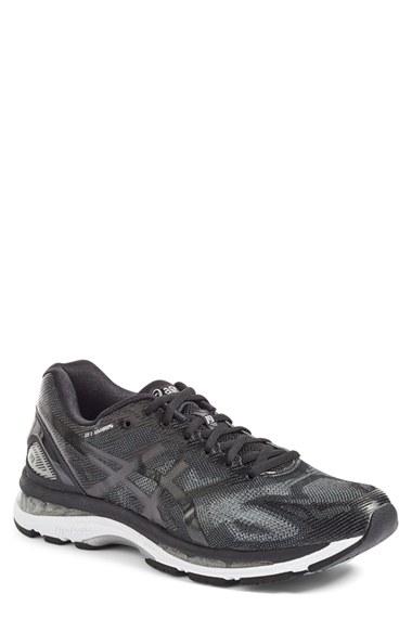 Men's Asics Gel-nimbus 19 Running Shoe D - Black