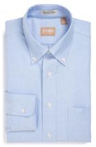 Men's Gitman 'cambridge Oxford' Regular Fit Dress Shirt - 36 - Blue
