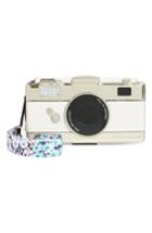 Kate Spade New York Camera Iphone X Leather Folio Case With Daisy Strap - White