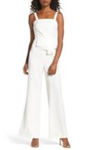 Women's Jay By Jay Godfrey Violet Drape Waist Jumpsuit