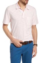 Men's 1901 Space Dyed Pocket Polo - Pink