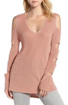Women's 1.state Cutout Sweater - Pink