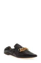 Women's Chloe Reese Chain Bit Loafer Flat Us / 36eu - Black