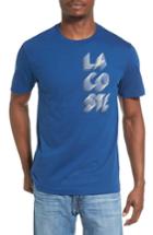 Men's Lacoste 3d Print Logo Graphic T-shirt (l) - Blue