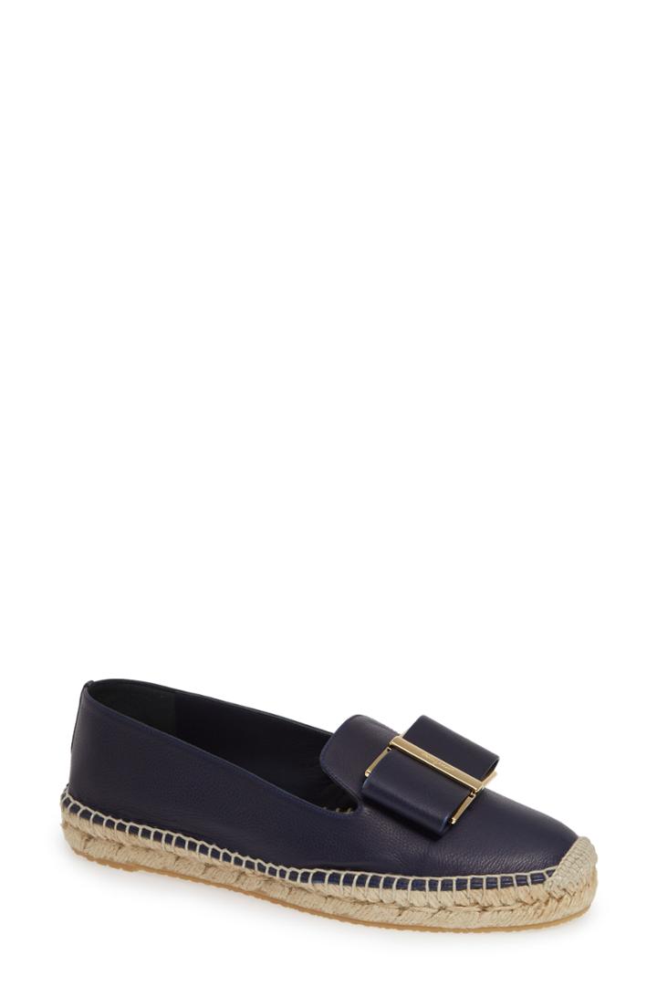 Women's Salvatore Ferragamo Sannio Bow Espadrille Flat