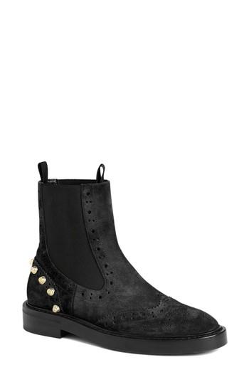 Women's Balenciaga Studded Chelsea Boot Us / 41eu - Black