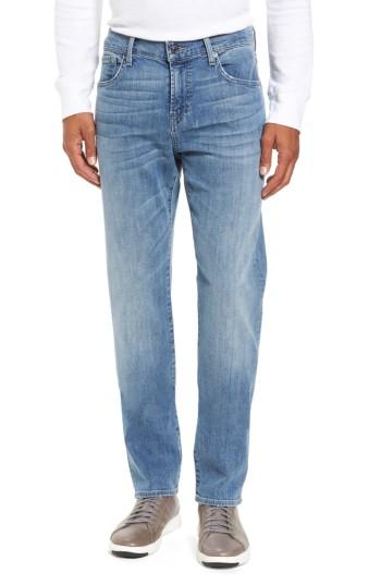 Men's 7 For All Mankind Slim Straight Leg Jeans - Blue