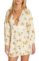 Women's Billabong Relax On High Plunging Dress - Beige