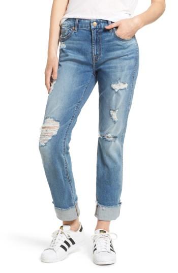 Women's 7 For All Mankind Fashion High Waist Boyfriend Jeans