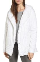 Women's The North Face Reversible Mossbud Swirl Water Repellent Parka - White
