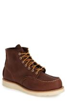Men's Red Wing 6 Inch Moc Toe Boot D - Brown
