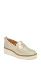 Women's Ugg Atwater Metallic Wedge Loafer M - Metallic
