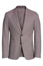 Men's Z Zegna Moscova Classic Fit Cotton Blazer Us / 50 Eur - Burgundy