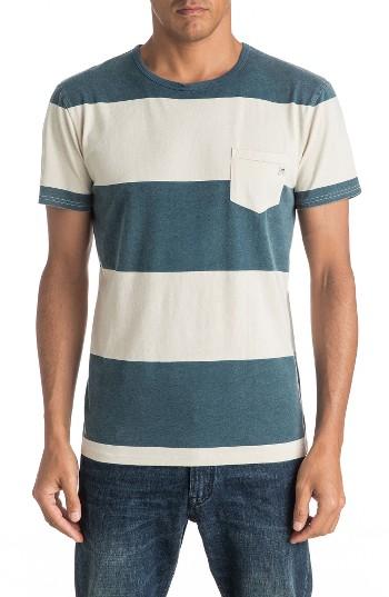 Men's Quiksilver Maxed Out Pocket T-shirt, Size - Blue