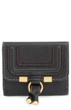 Women's Chloe 'marcie' French Wallet - Black