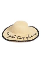 Women's Bp. No Photos Please Floppy Straw Hat - Beige
