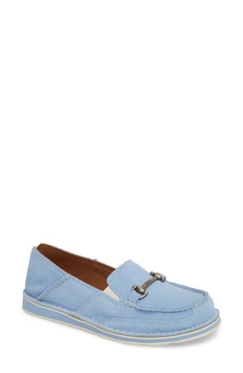 Women's Ariat Cruiser Castaway Loafer M - Blue