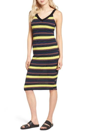 Women's Splendid Jungle Stripe Midi Tank Dress