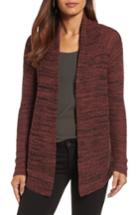 Women's Nic+zoe Thick & Thin Cardigan - Red