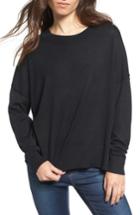 Women's Bp. Drop Shoulder Pullover Sweater - Black