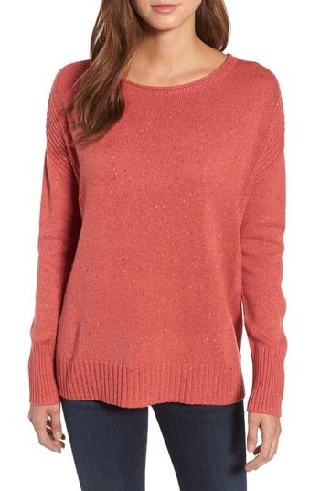 Women's Caslon Back Zip Pullover - Pink