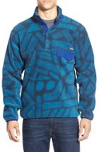 Men's Patagonia 'synchilla Snap-t' Fleece Pullover, Size - Blue