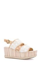 Women's Geox Sakely Platform Wedge Sandal Us / 35eu - White