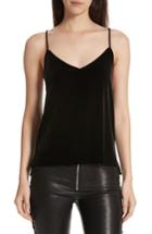 Women's Rag & Bone/jean Amber Velvet Camisole - Black