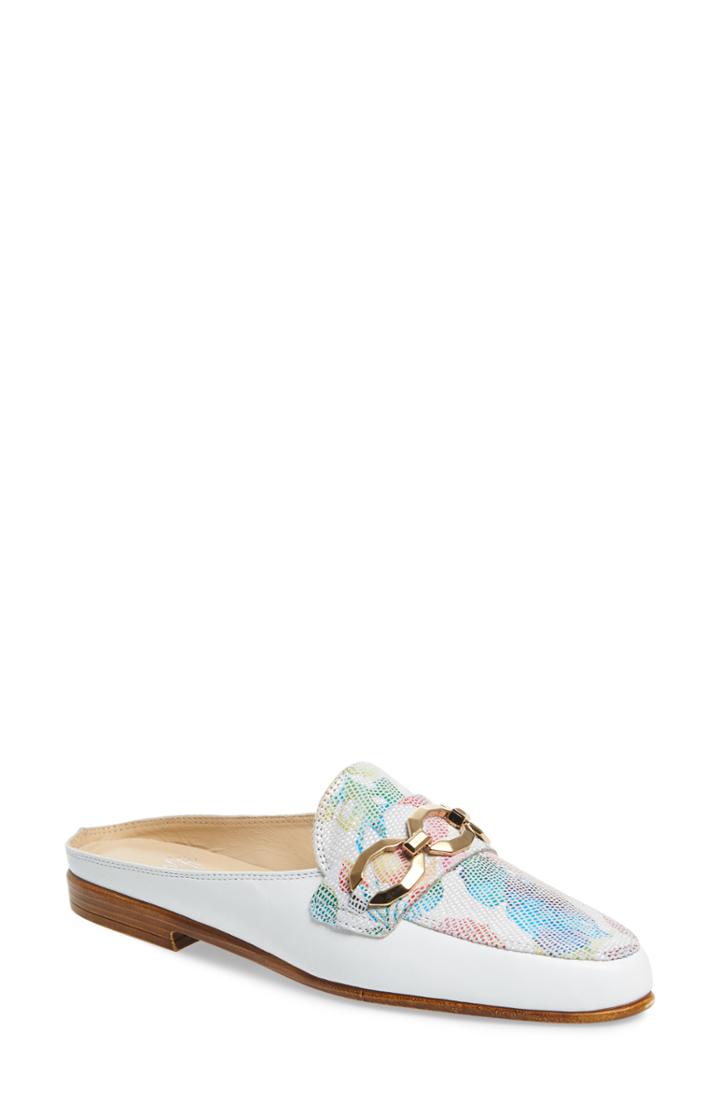 Women's Almafi By Rangoni Otranto Loafer Slide M - White