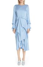 Women's Sies Marjan Noemi Satin Pickup Detail Midi Dress