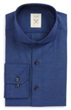 Men's Strong Suit Extra Trim Fit Solid Dress Shirt .5r - Blue