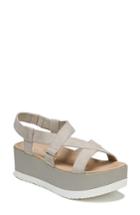 Women's Dr. Scholl's Companion Platform Sandal M - Grey
