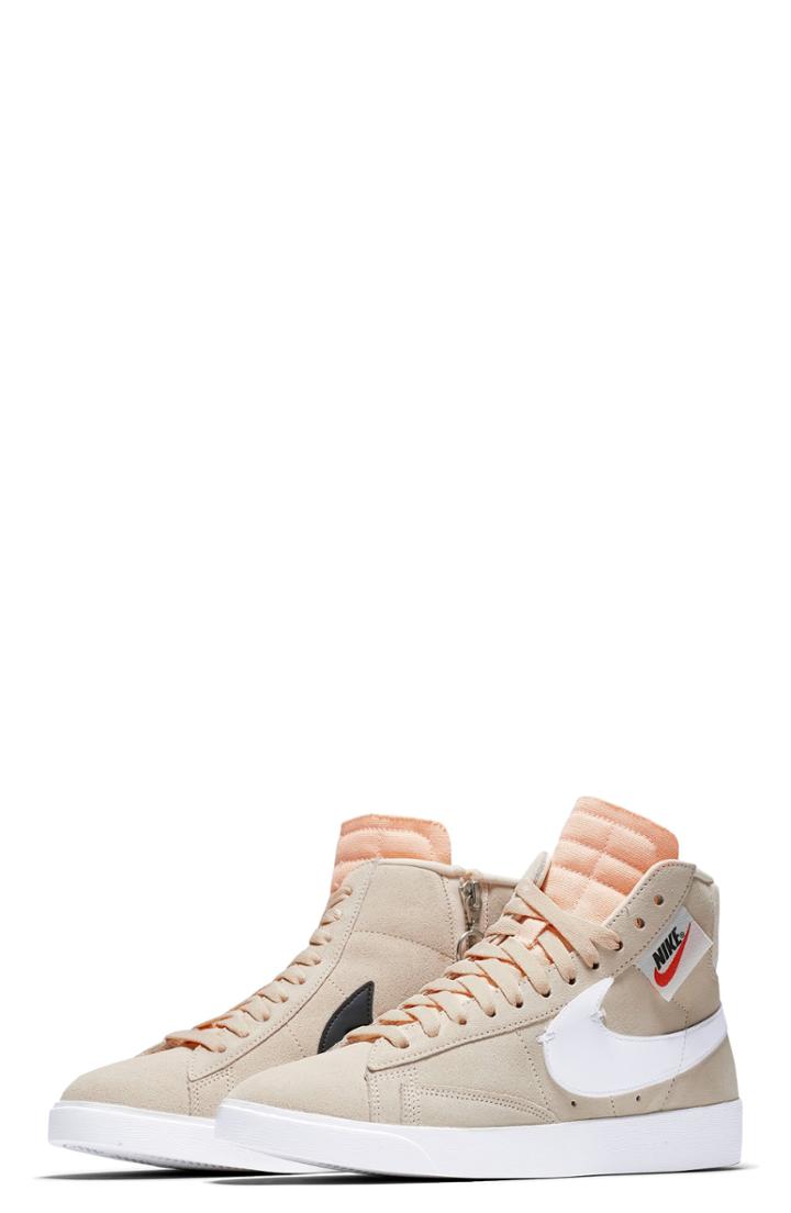 Women's Nike Blazer Mid Rebel Sneaker .5 M - Orange
