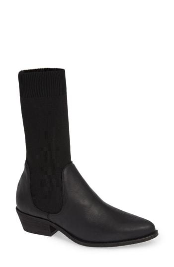Women's Free People Merritt Western Sock Boot Us / 38eu - Black