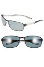 Men's Boss 65mm Polarized Sunglasses - Matte Black