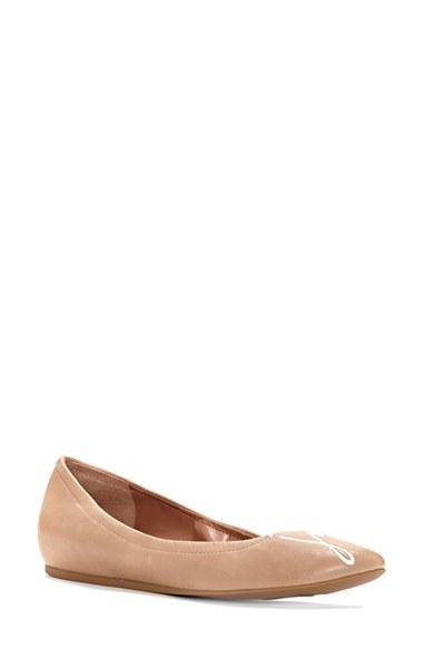 Women's Ed Ellen Degeneres 'langston' Ballet Flat M - Beige