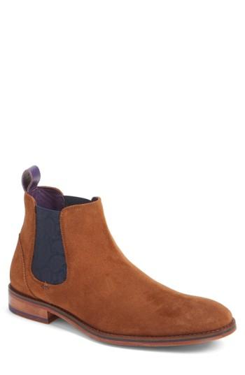 Men's Ted Baker London 'camroon 4' Chelsea Boot .5 M - Beige