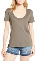 Women's Habitual Reed Scoop Neck Tee - Green