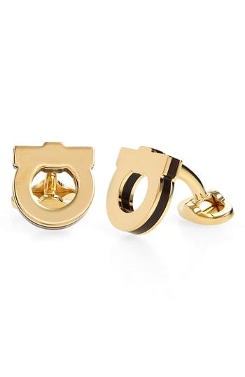 Men's Salvatore Ferragamo Panini Cuff Links