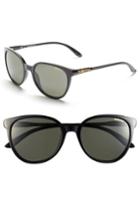 Women's Smith 'cheetah' 53mm Sunglasses - Black/ Polar Grey/ Green