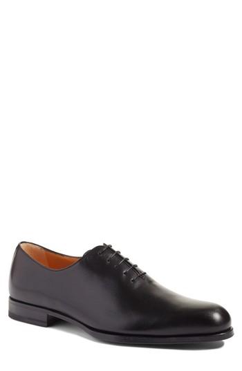 Men's A. Testoni Wholecut Oxford .5 M - Black