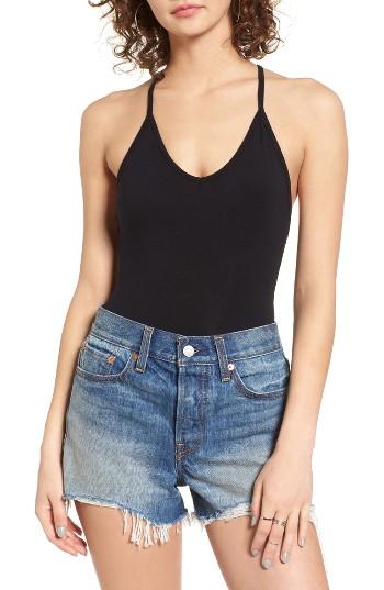 Women's Obey Strappy Back Bodysuit